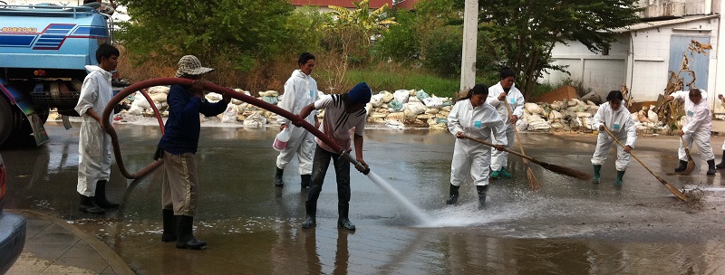 Thailand 2011 Flood Crisis: Flood Damage Rehabilitation And Decontamination Services